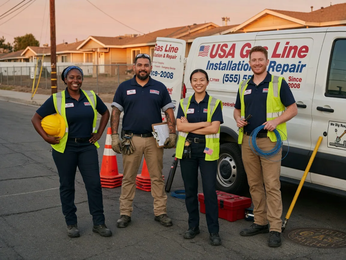 Gas Line Installation company in Swengel, PA